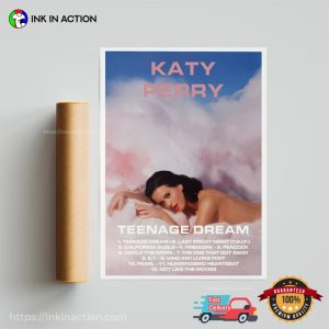 Katy Perry Teenage Dream Album Poster