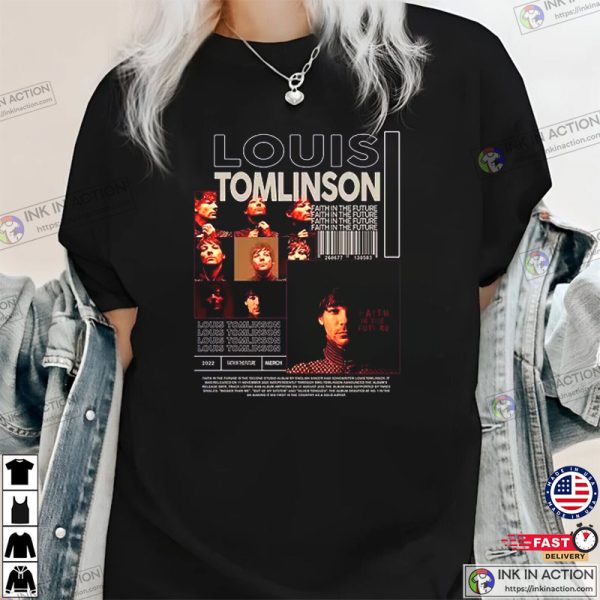 Louis Tomlinson Merch Faith In The Future Tour 2023 Shirt