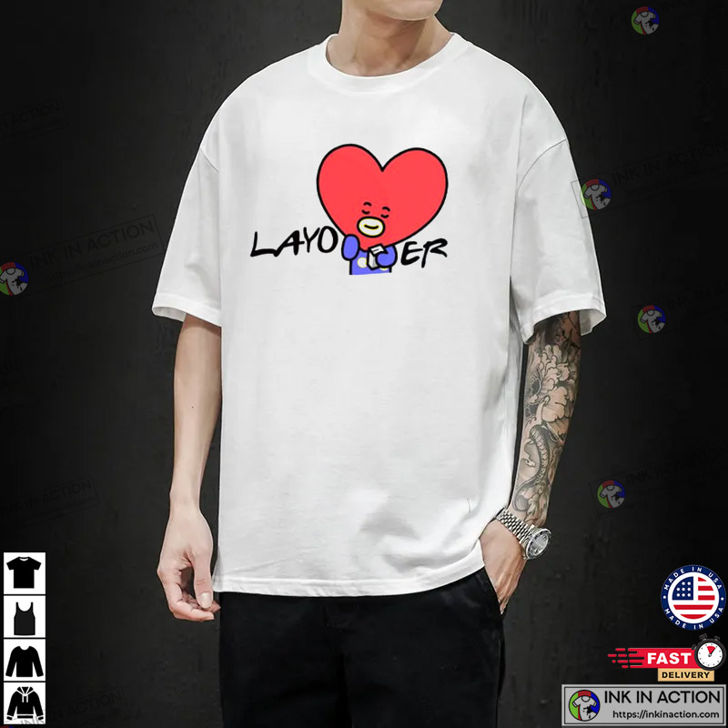 V Layover Album, Kim Taehyung T-shirt - Ink In Action