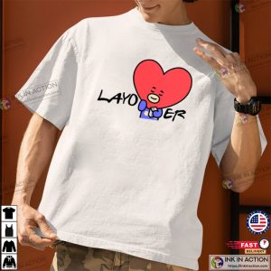 Layover Album taehyung bts T shirt 4