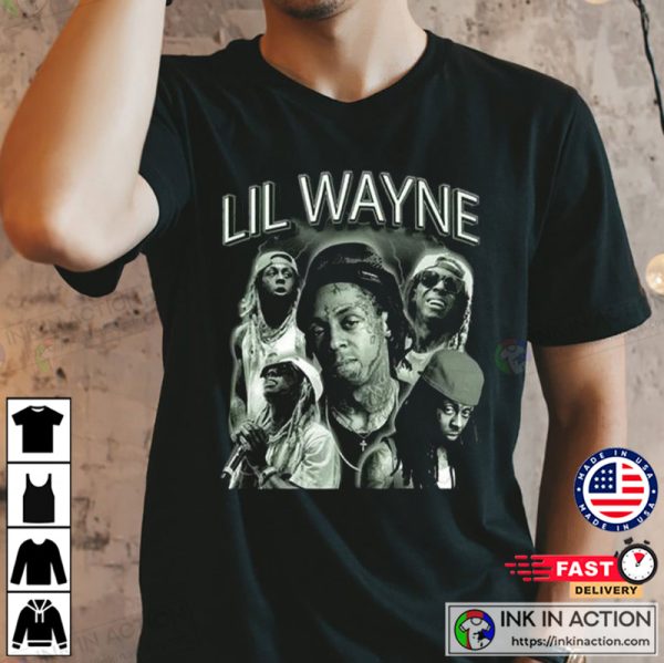 Lil Wayne The Rapper Retro Vintage Shirt