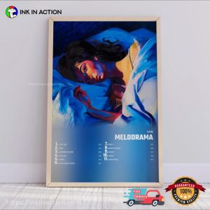 Lorde Melodrama Album Cover Poster