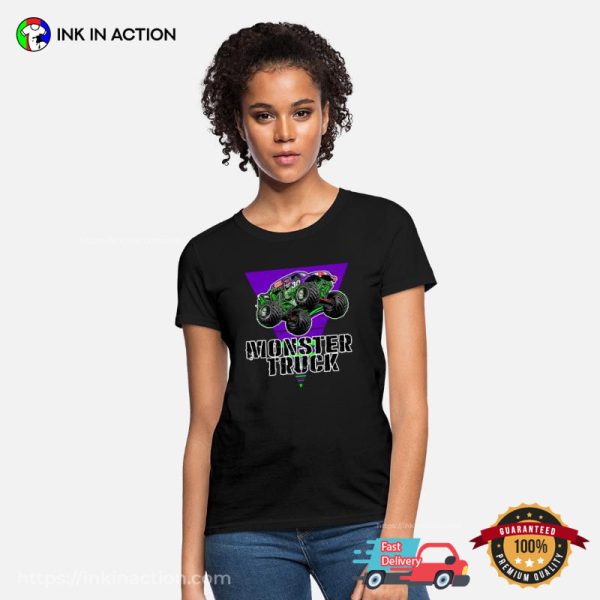 Monster Jam Grave Digger Tee, Monster Truck Event