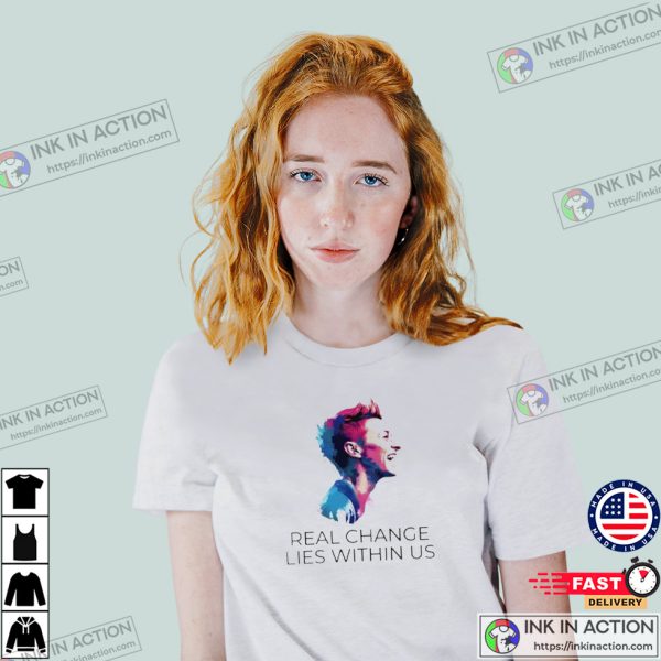 Megan Rapinoe Real Change Lies Within Us Shirt