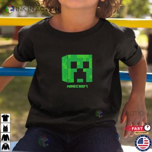 Boy's Minecraft Legends Creeper Logo T-Shirt