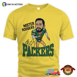 Mister Aaron Rodgers green bay packers T shirt 1