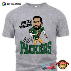 Mister Aaron Rodgers green bay packers T shirt 2