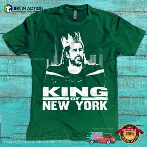 New York Jets Aaron Rodgers King Of New York T-Shirt