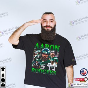 New York Jets Aaron Rodgers T Shirt 2
