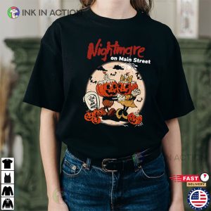 Nightmare On Main Street spooky season T Shirt 1