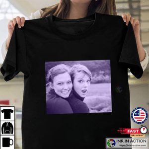 Official taylor swift and karlie kloss Photo T shirt 4