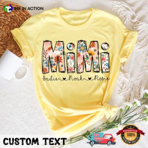 Personalized grandma day Shirt Gift for Grandma 2