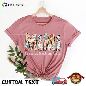 Personalized grandma day Shirt Gift for Grandma 3