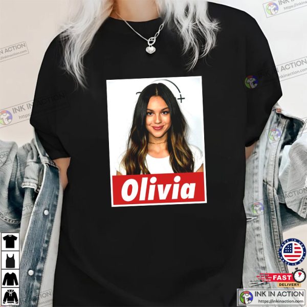 Portrait Olivia Rodrigo Music T-Shirt