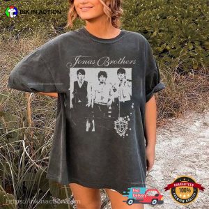 Retro 90s jonas brothers One Night Tour Comfort Colors Shirt 4