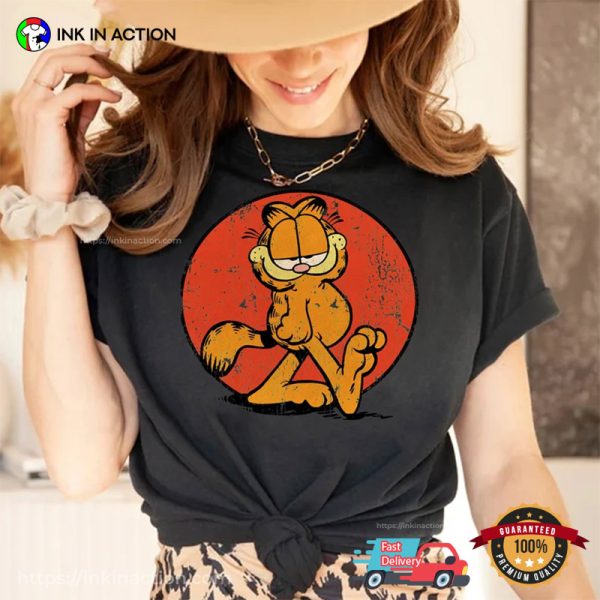 Retro Cool Garfield Cat Shirt, Pooky Garfield Shirt