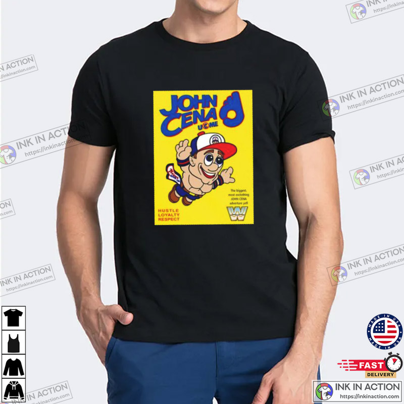 Retro John Cena Ucome T-Shirt - Ink In Action