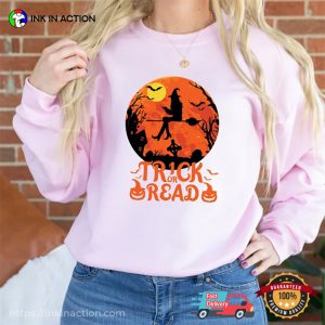 Retro Trick Or Read Halloween Shirt