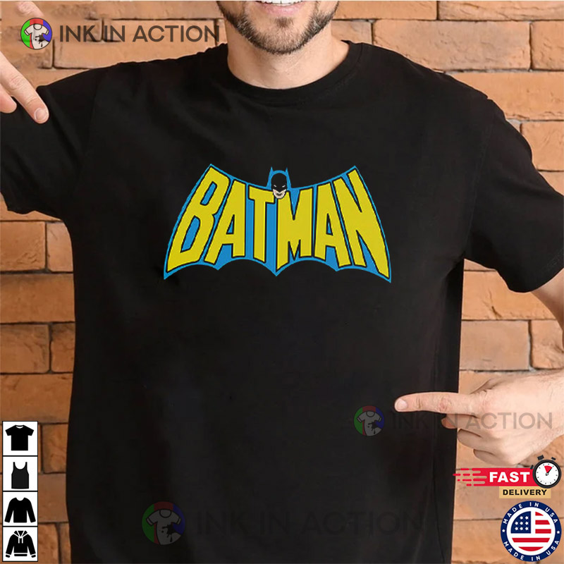 Retro DC Batman Logo T-Shirt