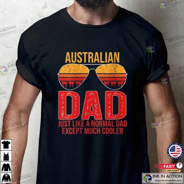 Retro Father’s Day In Australia Shirt