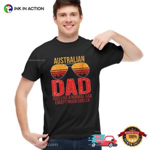 Retro fathers day in australia Shirt 3