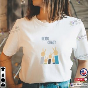 Retro international day Of Democracy 2023 T Shirt 2