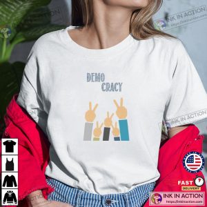 Retro International Day Of Democracy 2023 T-Shirt