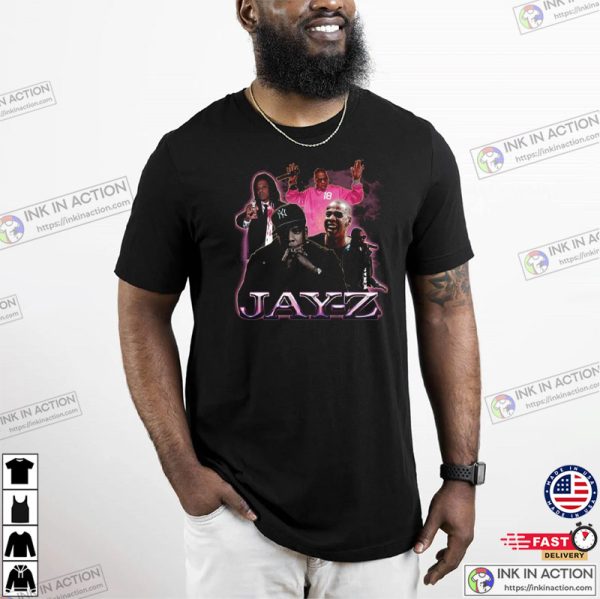 Retro Jay-Z 90s Washed T-Shirt