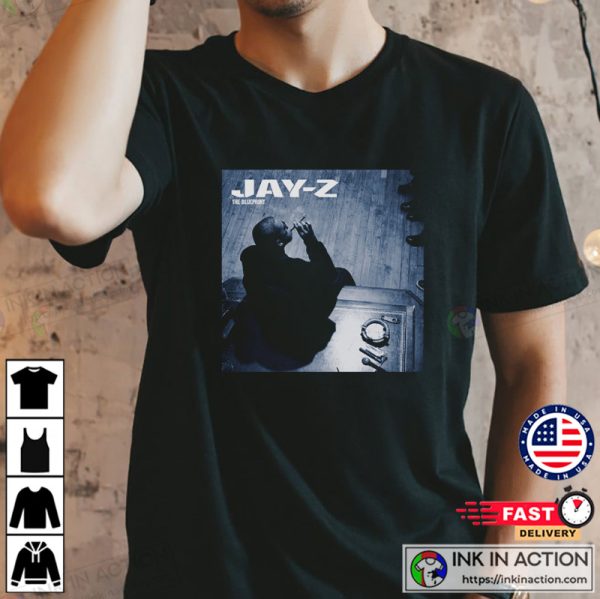 Retro Jay-Z Blueprint 2 Album T-Shirt