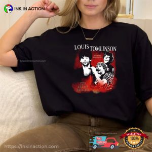 Retro Louis One Direction Band Music T-Shirt