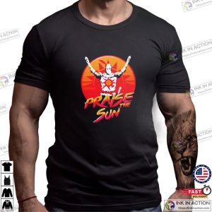 Retro Praise The Sun Dark Souls T-Shirt