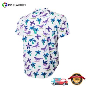 SURFER REX BUTTON UP Hawaiian Shirt excision merch 1