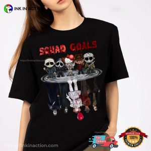 Squad Goals Halloween Horror Movie Killers Shirt