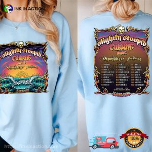 Sublime slightly stoopid tour 2023 2 Sided Shirt 1 Ink In Action