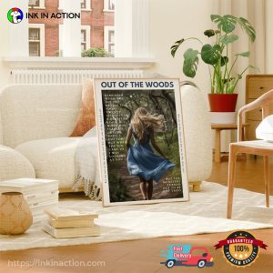 Taylor Swift Out Of The Woods 1989 Album Swiftie Wall Art Poster