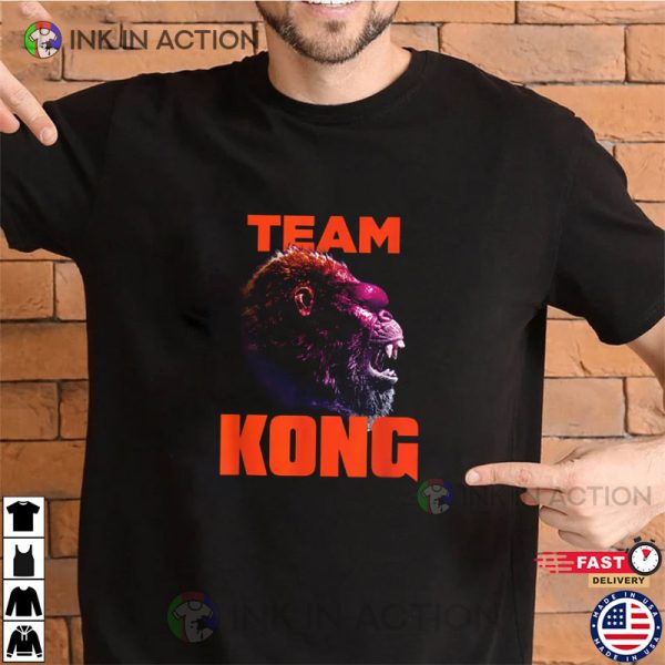 Team Kong, New Godzilla Movie 2024 T-shirt