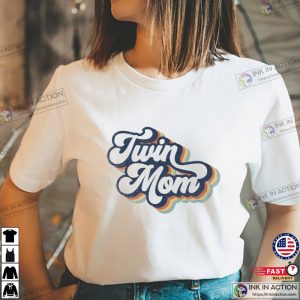 Twin Mom Basic Style Shirt For Mom