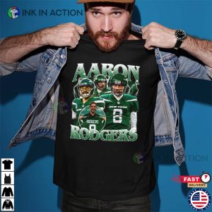 Vintage Aaron Rodgers New York Classic 90s Graphic T-shirt