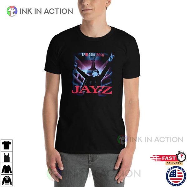 Vintage Jay-Z Bp Tour 2010 Thank You T-Shirt