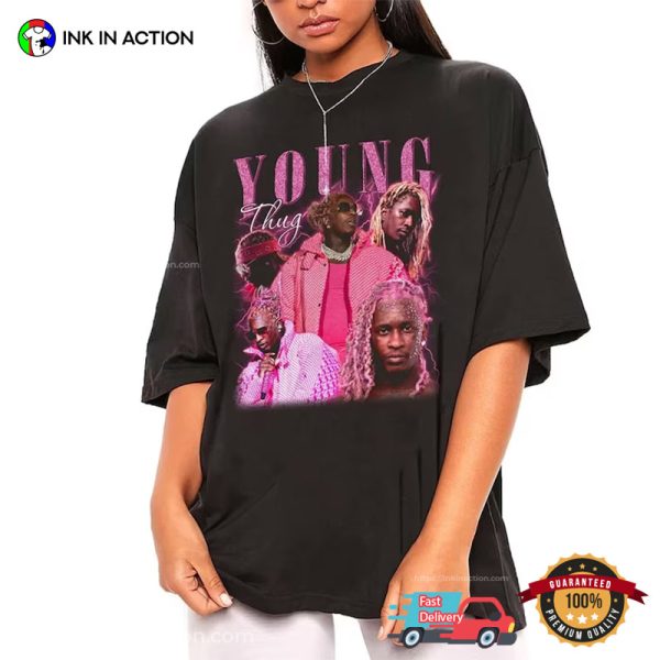 Vintage Style Rapper Young Thug 90s Unisex T-Shirt