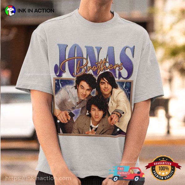 Vintage Young Jonas Brothers Band Shirt