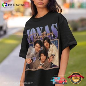 Vintage Young Jonas Brothers Band Shirt