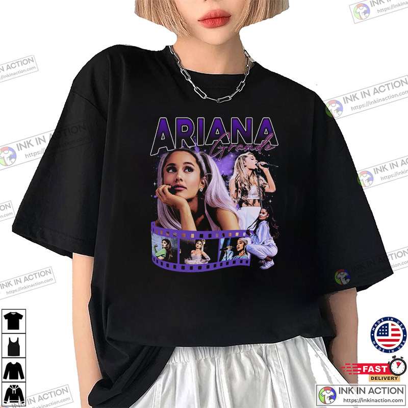 Vintage Ariana Grande 2023 Footage T-Shirt