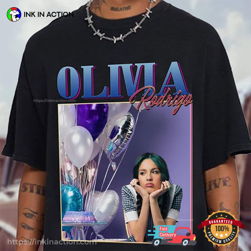 Vintage Olivia Rodrigo Album T-Shirt