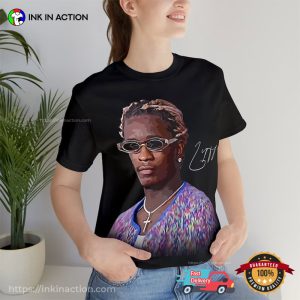 Vintage Rapper Young Thug Graphic Art Tee