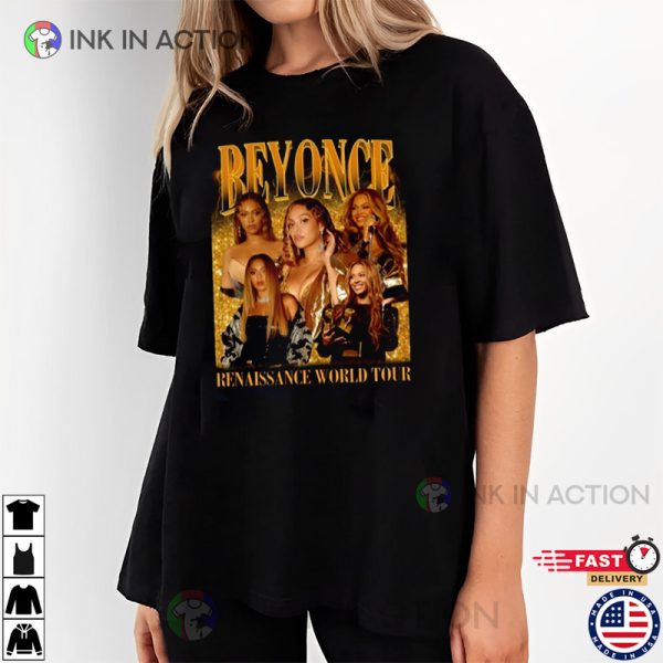 Vintage Renaissance Tour Beyonce T-shirt