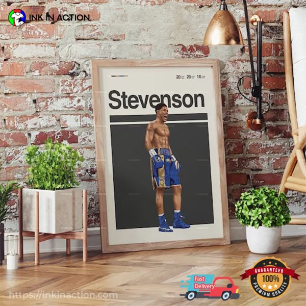 WBA Boxer Shakur Stevenson Poster