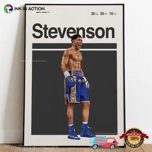 WBA Boxer Shakur Stevenson Poster