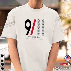 We Will Never Forget Shirt Twin Towers T Shirt 3