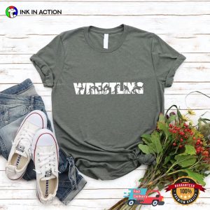 Wrestling Skill Comfort Colors T Shirt 2 Ink In Action